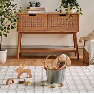 Hearth and Hand Magnolia Fabric Easter Basket